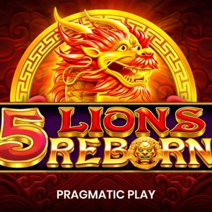 5 Lions Reborn slot game artwork