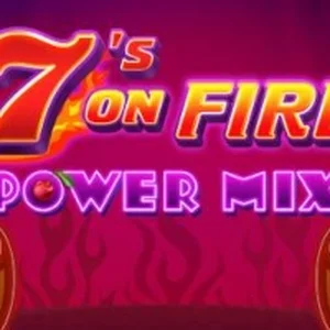 7's on Fire Power Mix slot game artwork