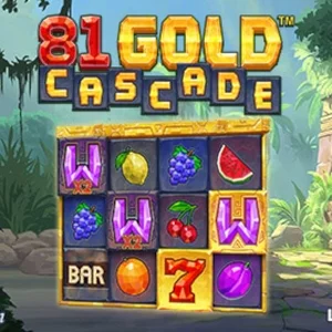 81 Gold Cascade slot game artwork