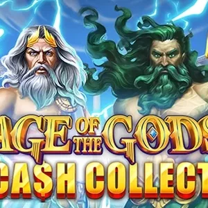 Age of the Gods Cash Collect slot game artwork
