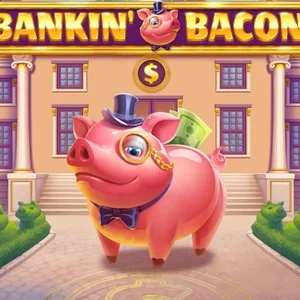 Bankin' Bacon slot game artwork