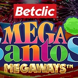 Betclic MegaSantos Megaways slot game artwork