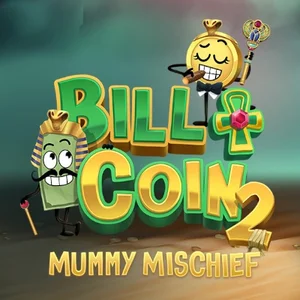 Bill & Coin 2: Mummy Mischief slot game artwork