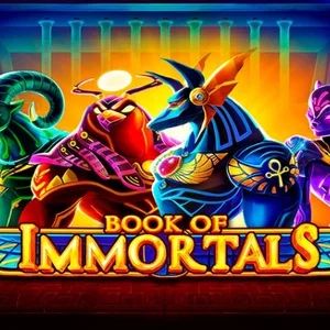 Book of Immortals slot game artwork
