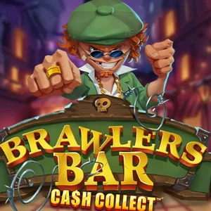 Brawlers Bar Cash Collect slot game artwork