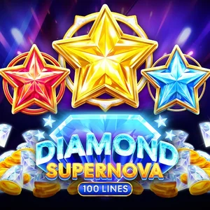 Diamond Supernova 100 slot game artwork