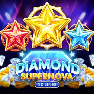 Diamond Supernova 20 slot game artwork