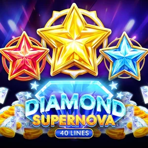 Diamond Supernova 40 slot game artwork