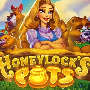 Honeylock's Pots slot game artwork