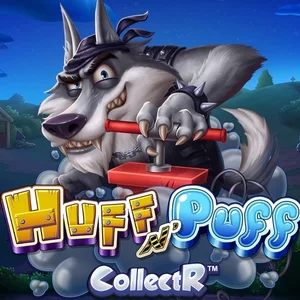 Huff N' Puff CollectR slot game artwork