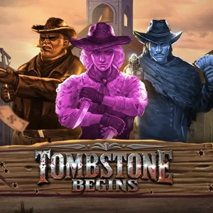 Tombstone Begins slot game artwork