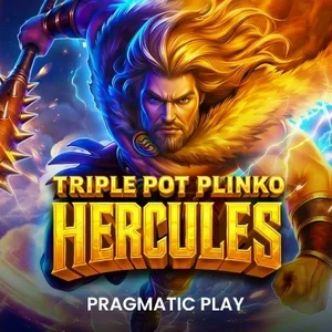 Triple Pot Plinko - Hercules slot game artwork